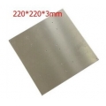  Aluminium Plate 220x220mm